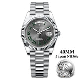 PAGANI DESIGN DD40 Luxury Rose Gold Men's Watches Automatic Mechanical Watch For Men AR Sapphire Glass Date Wrist watch Men 2026