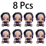 20cm Hot Japan Demon Slayer Plush Dolls Lovely Anime Kimetsu No Yaiba Kamado Tanjirou Nezuko Zenitsu Kyoujurou Toys Kids Gifts