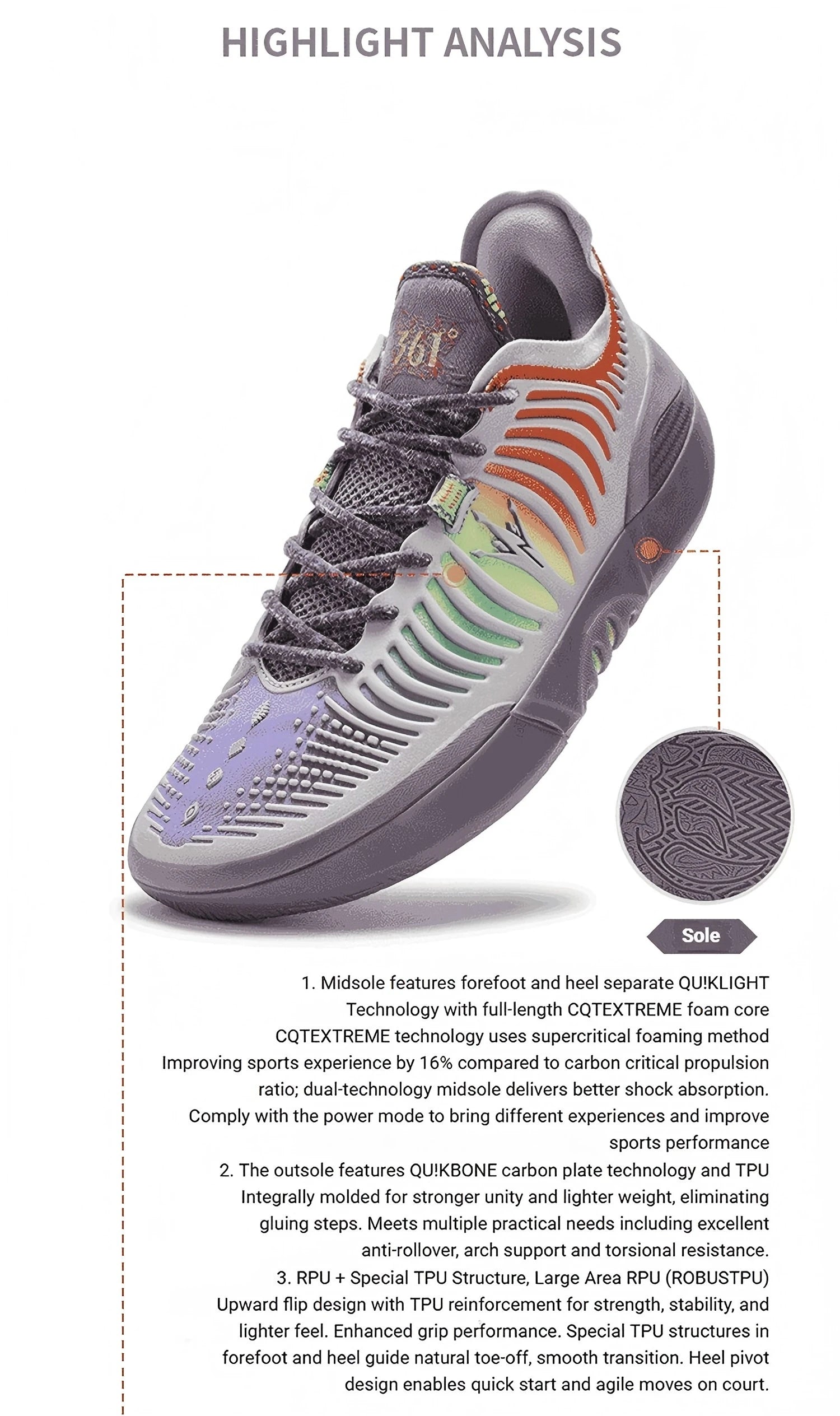 361 Degrees Joker 2 GT Men Basketball Shoes New Trendy Leather Breathable Shock-Absorbing Wear-resistant Male Sneakers 672611111