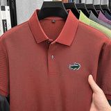 Men's Cotton Embroidered Polo Shirt