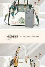 Women's Patchwork Shoulder & Crossbody Bag