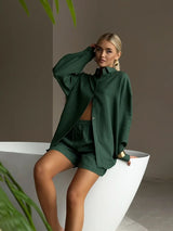 Women’s 100% Cotton Cozy Lounge Set