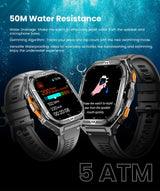 Elite AMOLED Smartwatch | Real GPS & 5 ATM Waterproof
