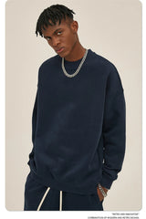 Men's 350gsm Fleece Crewneck Sweatshirt