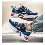 Men's Rotating Buckle Casual Sports Sneakers