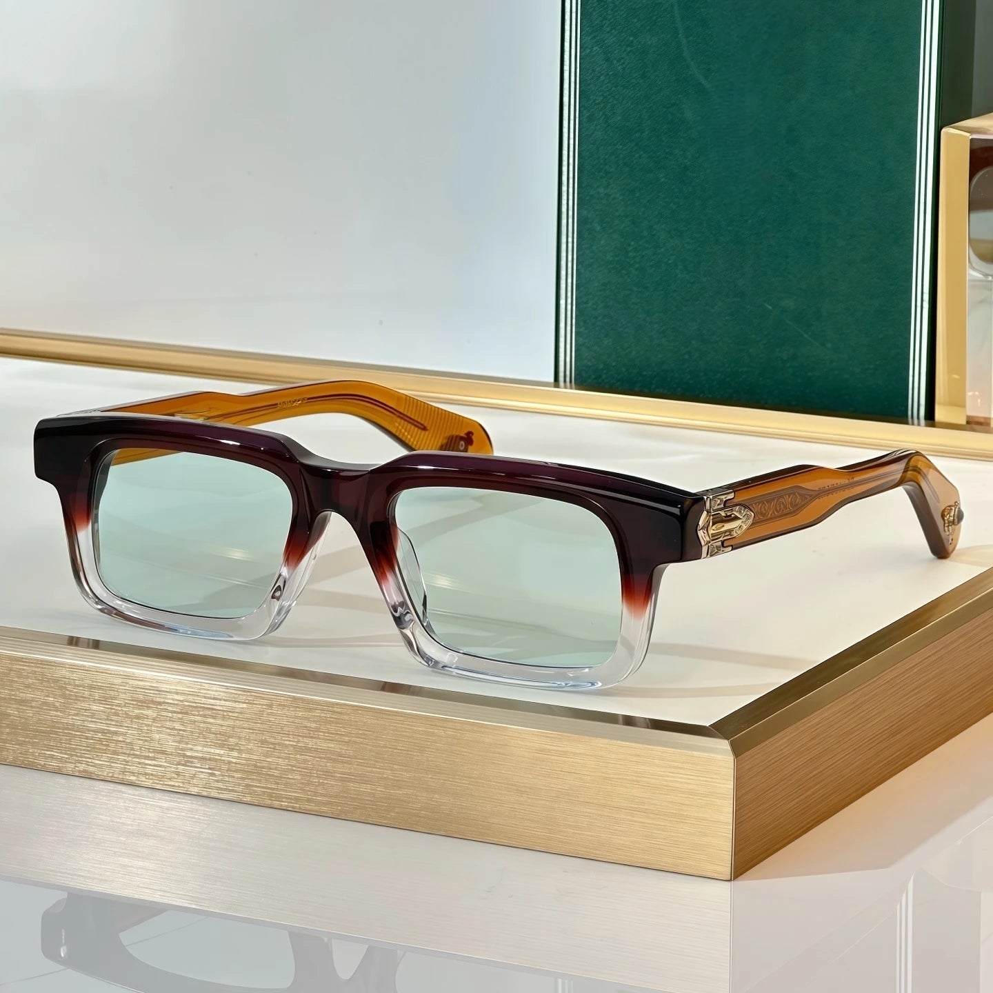 DILTA Belvedere Acetate Square Sunglasses – UV400 Women
