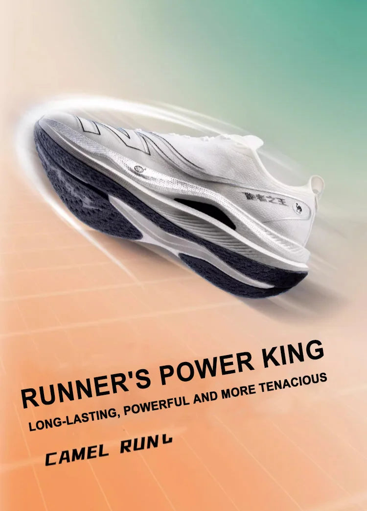 Golden Camel Carbon Plate 10K Men's Running Shoes Professional Racing Training Running Shoes Wear-Resistant Lightweight Sneakers