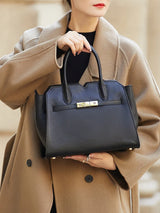 Hot Seller ZOOLER Quality Handmade 100%  Genuine Leather Women Handbag Luxurious Tote Shoulder Bags Female Business Use#YC368