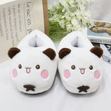 Panda Bubu & Yier Plush Slippers - Unisex Indoor Cotton Shoes