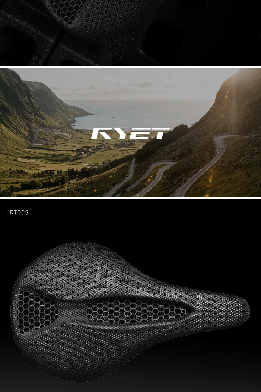 RYET Carbon Saddle 145/155MM – Road, MTB & Gravel
