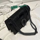 Crocodile Pattern Dionysus Underarm Bag