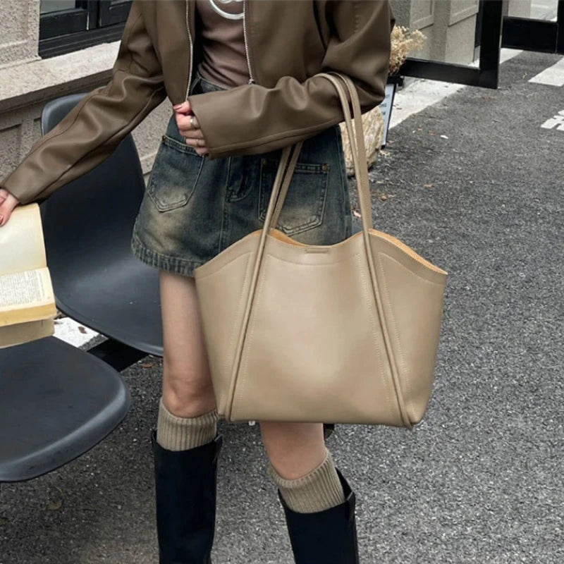 2025 Women's Large Capacity Handbag Wing Design Handheld Tote Daily Use And Commuting Single Shoulder Crossbody Bag for Ladies