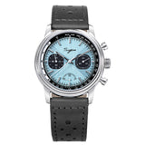Sugess Pilot Watch Men ST1906 Movement Handwind Chronograph Wristwatches Sapphire Waterproof Hand Wind PowerReserve Luminous V2