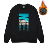 Men's Plus Size Fleece Sweatshirt XL–7XL