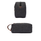 Men's Canvas Travel Wash Toiletry Bag Women Cosmetic Makeup Beauty Necessaries Bag Waterproof Dopp Kit Shaving Organizer Handbag