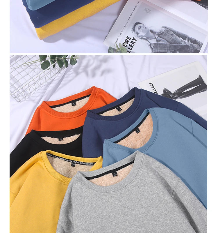 Premium Lamb Velvet Winter Hoodie