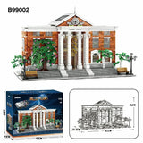 Movie Valley Court Modular Buildings Blocks City View Future Courthouse Mall Architecture Model Kit Boys Toy Adults Gift 4269PCS