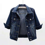 Women's Premium Cotton Denim Jacket