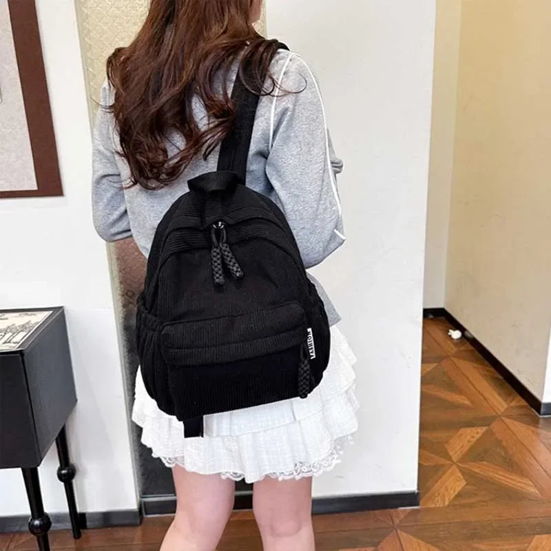 Fashion Travel Girl Book Bag Large Capacity Student Backpack College School Bag Women Backpacks for Commuting bolsa feminina
