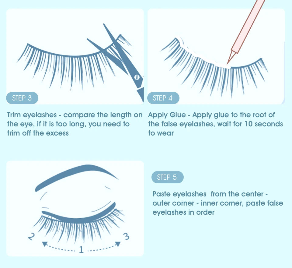 5ml Professional Eyelash Extension Glue – Fast Dry, Waterproof & Clear