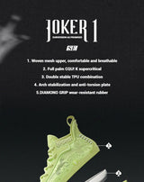 361 Degrees Joker 1 SE Men Basketball Shoes New Trendy Leather Breathable Shock-Absorbing Wear-resistant Male Sneakers 672521123
