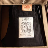 Red Tornado Black Selvedge Denim Relaxed Fit Jeans – 14.5oz