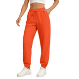 Women's High-Waist Drawstring Straight-Leg Pants