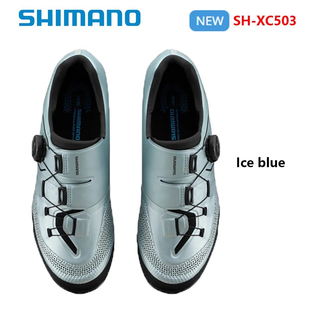 Shimano XC502 XC503 Mountain Bike Self-locking Shoes XC5 SH-XC502 Racing OFF ROAD/Cross Country Mountain Bike Lock Shoes