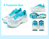 ONEMIX Marathon Carbon Plate Running Shoes Shock Absorption Ultra-light Sports Shoes Rebound Technology Outdoor Men Sneakers