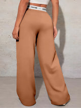 Women's High-Waisted Wide-Leg Casual Pants