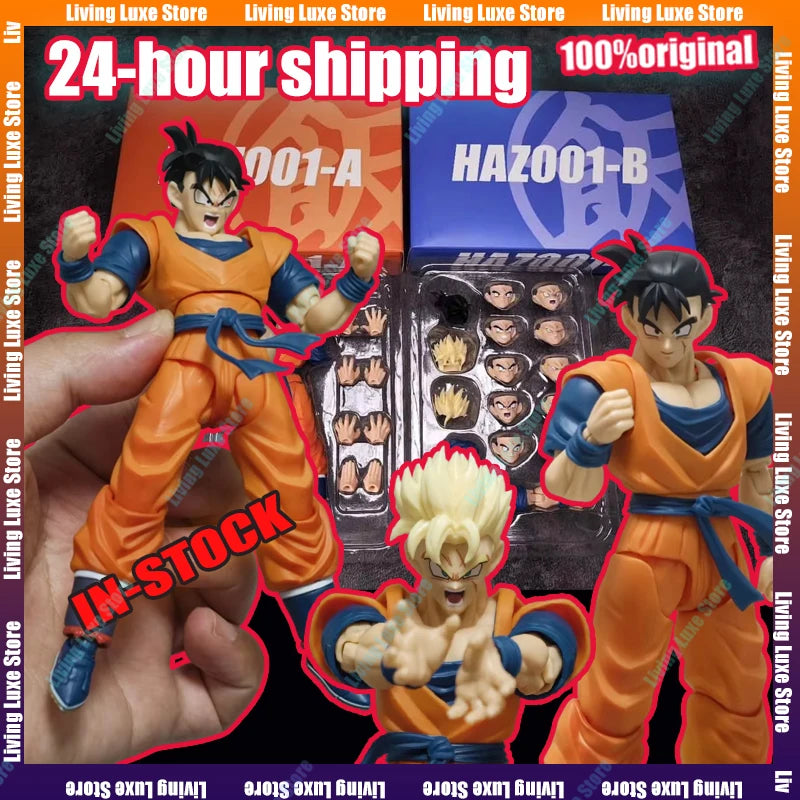 IN-STOCK HA TOYS Son Gohan One-armed Action Figure Dragon Ball Figures Missing Arm Gohan Eagle Hero Figures HAZ002 & HAZ003 Toy