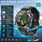 GUHUAVMI TANK Y102 GPS Smart Watch | 3ATM