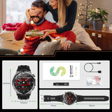 GUHUAVMI AK95 Pro Smartwatch – AMOLED, GPS & Flashlight