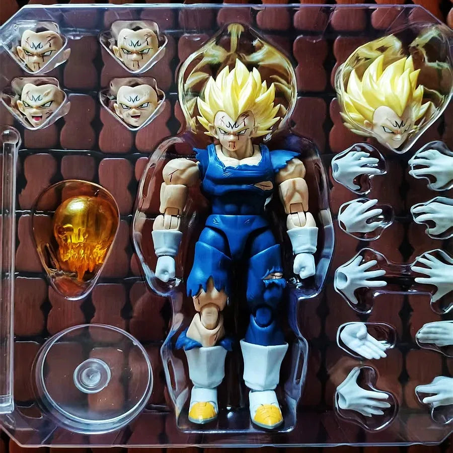 Dragon Ball Majin Vegeta Battle Damage Action Figure