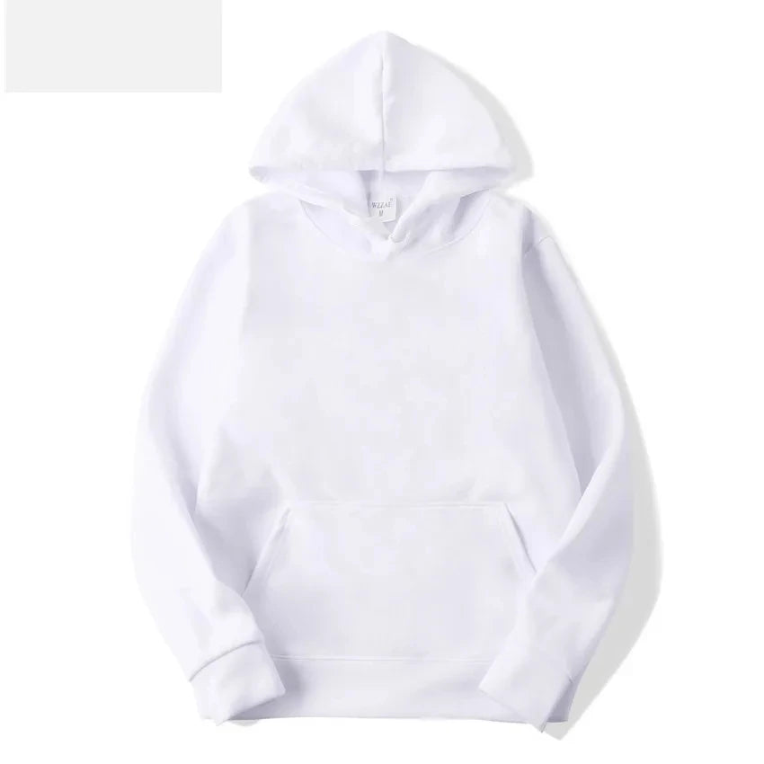 Fleece Pullover Hoodie with Pockets