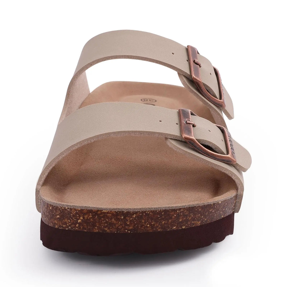 Women’s Suede Sandals with Cork Footbed