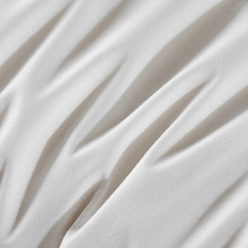 Luxury 3D Bread White Goose Down Feather Pillows for Sleeping Body Neck Protection Bed Pillows Soft Comfort 100% Cotton Cover