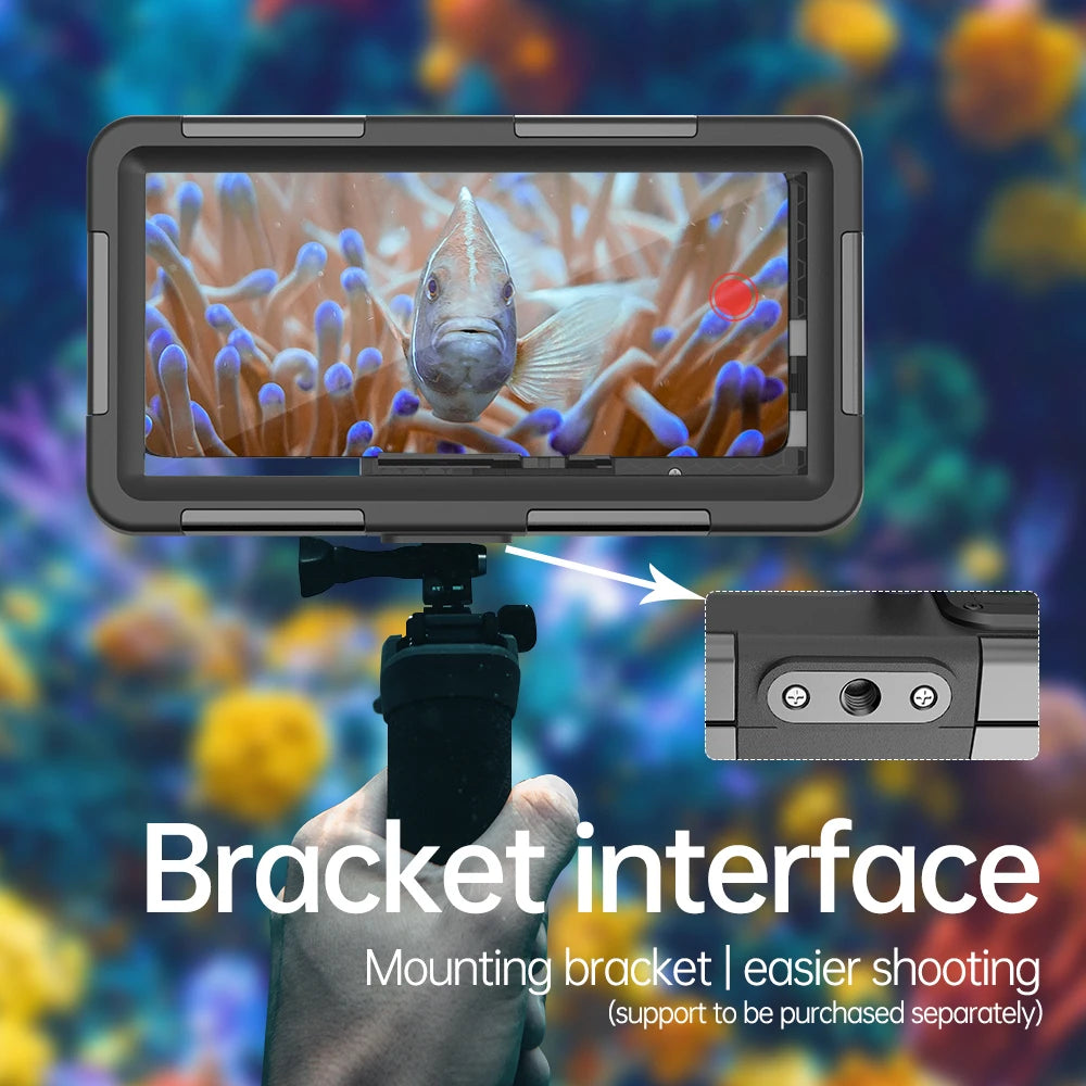 Shellbox IP68 Waterproof Phone Case for Diving
