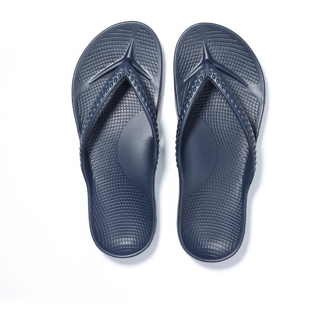 Crestar Women's Orthopedic Flip Flops Summer New EVA Sandals For Plantar Fasciitis Relief Comfort Unisex Non-slip Beach Slippers