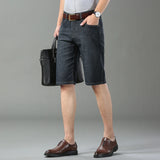 Men's Slim Stretch Denim Shorts | Summer Style
