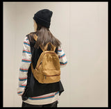 Mini Canvas Backpack – Vintage Unisex Rucksack