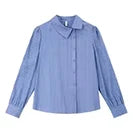 VIMLY 2 Piece Pant Set Woman Casual Outfits Women's Pant Suit 2026 Blue Stand-up Collar Jacket and Trouser Female Clothing A0119