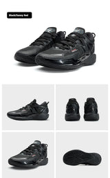 Xtep Ling Ji Men's Basketball Shoes 2025 Spring Rebound Breathable Men's Sports Shoes Marathon Carbon Sneakers 875219120003