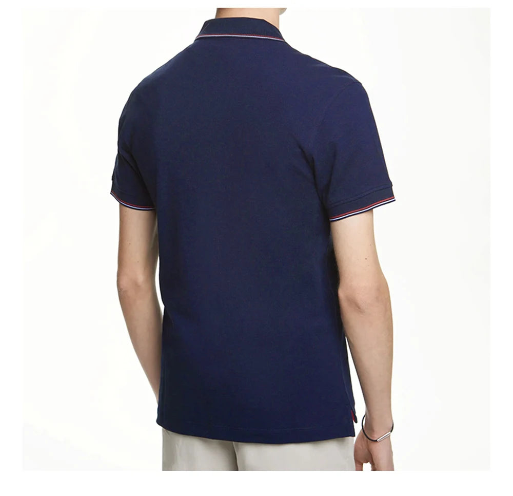 Men's Classic Cotton Polo Shirt – Refined Casual Style