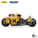 1/18 JOYTOY Action Figure Fists Raider-Pattern Combat Bike Anime Collection Model Toy
