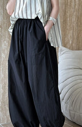Women's High-Waist Loose Lantern Pants