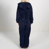 Women’s Elegant Hooded One-Piece Jumpsuit
