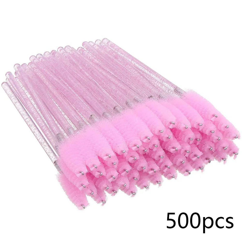 Disposable Makeup Brush Set – Lip, Lash & Brow Wands