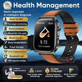 2026 New Accurate Measurement Health Smart Watch ECG+PPG Uric Acid Blood Pressure Blood Lipids BT Call Smartwatchs For Men Women