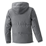 Men's Heavyweight Hooded Puffer Jacket | Plus Size